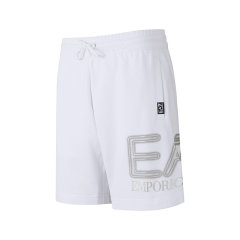 EA7/阿玛尼 男士棉质宽松系带运动休闲百慕大短裤五分裤 3DPS76 PJSHZ图片