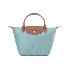 Longchamp/珑骧 女士Le Pliage Original系列织物橙色小号短柄可折叠饺子包手提包 1621 089图片