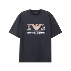 Emporio Armani/安普里奥阿玛尼 男士圆领短袖T恤徽标刺绣 3R1TZ4 1JUVZ图片