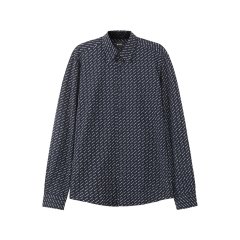 HUGO BOSS/雨果博斯 男士black系列performance休闲长袖衬衫 50524030图片