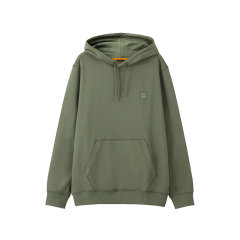 HUGO BOSS/雨果博斯 男士orange系列棉质环保面料连帽直筒卫衣运动衫 50509314图片