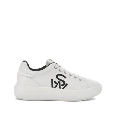 Stuart Weitzman/斯图尔特韦茨曼 女士牛皮系带厚底小白鞋板鞋运动休闲鞋 SW PRO SNEAKER图片
