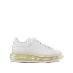 AlexanderMcQueen/亚历山大麦昆 女士牛皮阔型系带运动鞋 611698 WHX98图片