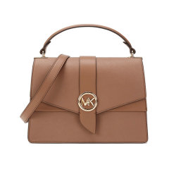 Michael Kors/迈克·科尔斯 女士Greenwich系列皮革手提单肩斜挎包牛皮中号 30H1GGRS2L图片