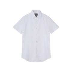 Emporio Armani/安普里奥阿玛尼 男士Capsule系列棉质短袖衬衫 8N1C91 1NI9Z图片