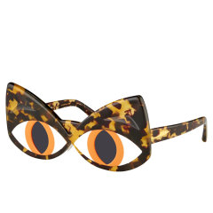 Linda Farrow/琳达法罗 × YAZBUKEY 合作中性猫眼太阳镜 防UV YAZ3C2SUN图片