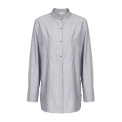 【纽约设计师品牌】Jason Wu GREY  纯棉牛津女士长袖衬衫（蓝/白双色可选）图片