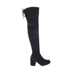 Stuart Weitzman/斯图尔特韦茨曼  女士绒面皮革高跟长筒靴 TIELAND YL54558 跟高7.5CM图片