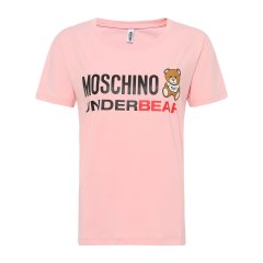 【大陆现货】MOSCHINO/莫斯奇诺 时尚休闲字母小熊修身女士短袖T恤A190390030242图片