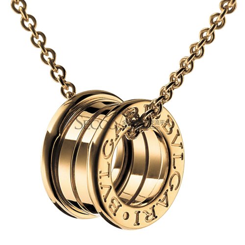 项饰/吊坠】bvlgari(宝格丽) 18k黄金三环吊坠项链【正品 价格 图片】