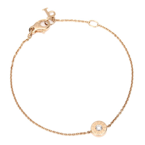 piaget(伯爵) possession系列18k玫瑰金单钻手链