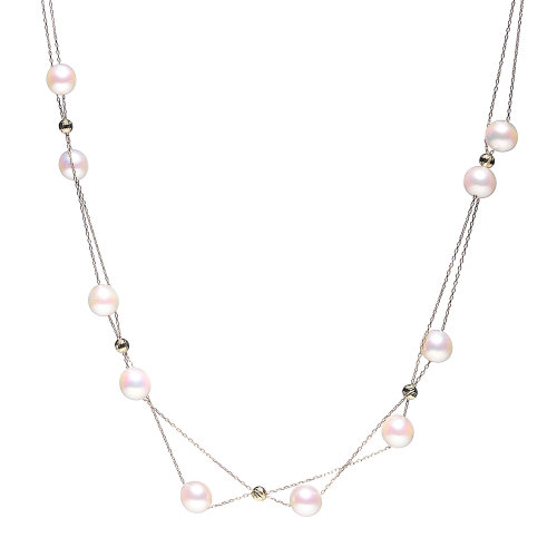 cloris/克劳瑞斯 18k金白色珍珠 项链