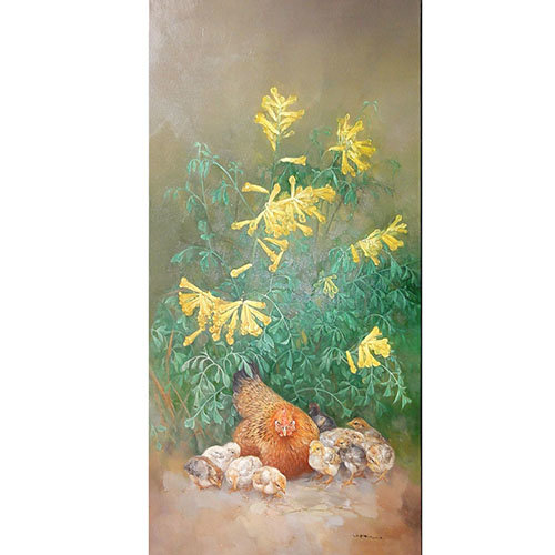 王坤龙《家园系列4》油画