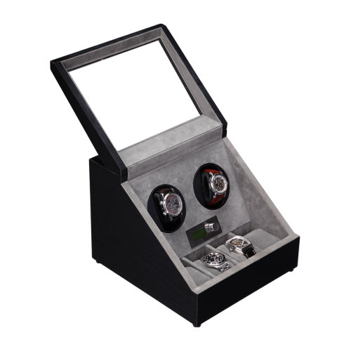 oc/开合摇表器 2转杯自动上链 机械表动力表盒转表器生日礼物 商务