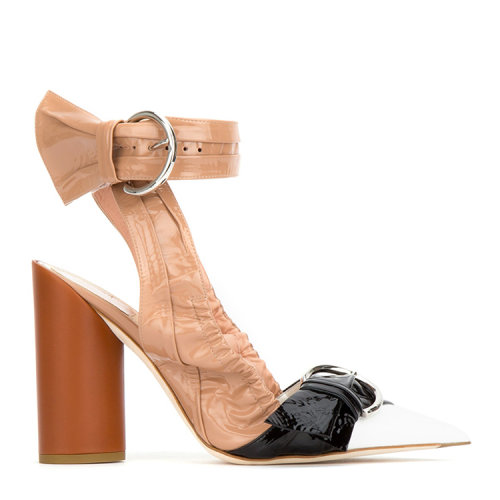 【dior迪奥 高跟凉鞋】dior/迪奥 女士 真皮 系带搭扣 金属装饰 高跟