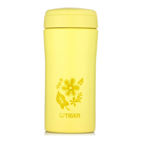 tiger/虎牌 不锈钢真空保温保冷直身办公茶水杯子350ml mmk-b35c-ym