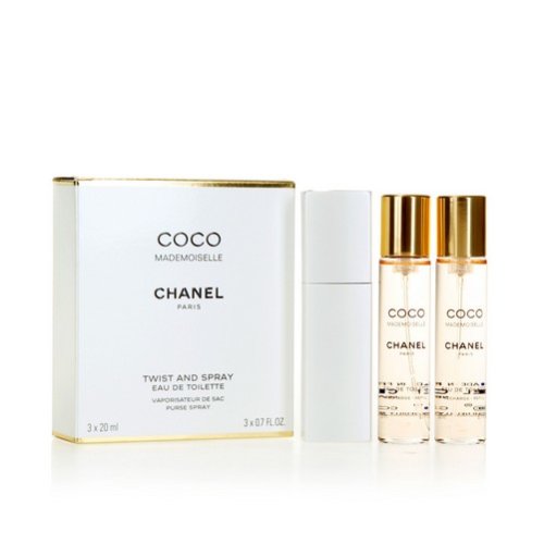 【CHANEL香奈儿 】Chanel香奈儿摩登COCO小姐mademoiselle女士香水 限量随身版20ML*3【正品 价格 图片】 - 寺库网