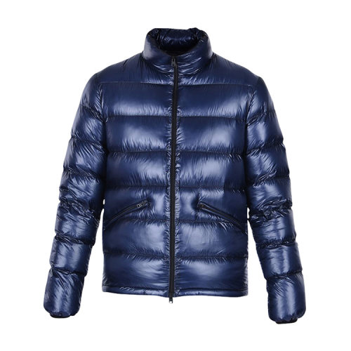 herno/herno 男士 时尚亮面 横纹 锦纶 羽绒服 br