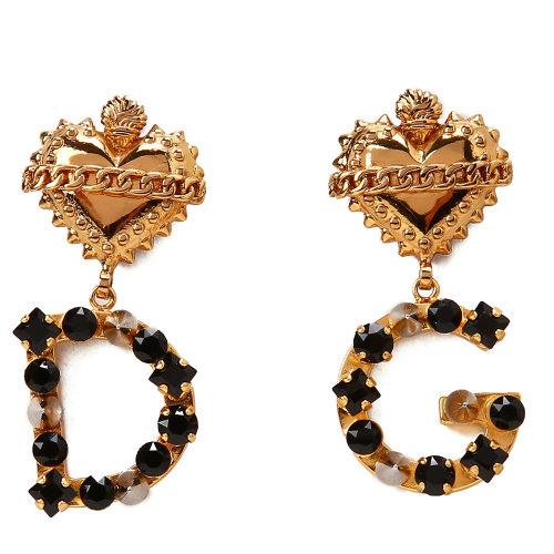 dolce&gabbana/杜嘉班纳耳环-女士黄铜/水晶/铝镁钛合金耳环 其他