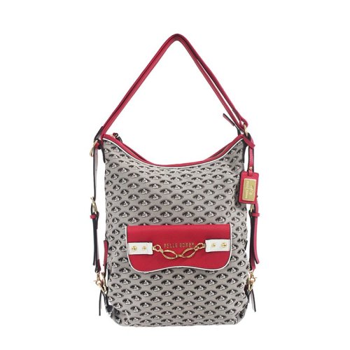 pelle borsa 印花两用手提包 co5519lrwh