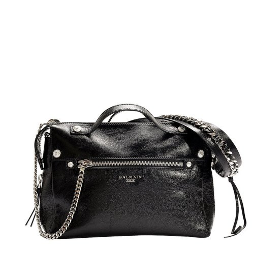 balmain/巴尔曼 18年秋冬 logo 机车 女包 女性 手提包 w8fs310pgod