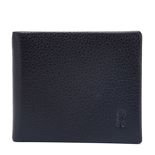 roberta dicamerino/诺贝达 牛皮男士横款荔枝纹钱包