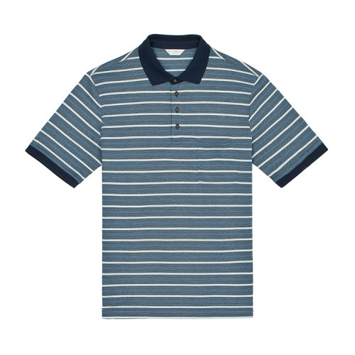 gieves&hawkes/君皇仕 海军蓝男士短polog33h9er44138