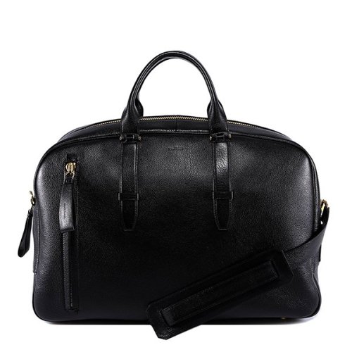 tom ford/汤姆福特 18年秋冬 商务 拉链 男包 男性 黑色 手提包 h0362