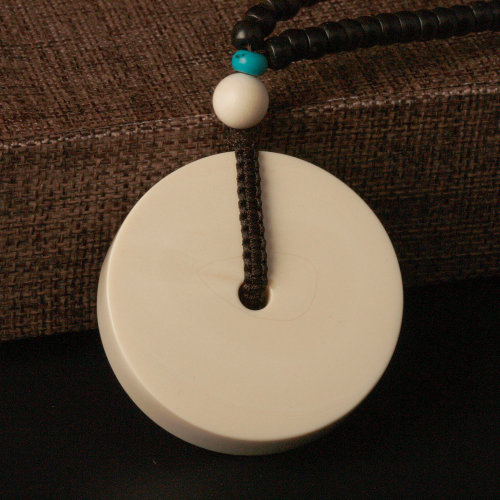 mmsd/猛犸时代 专柜正品带证书猛犸象牙男士吊坠 平平安安(活动款)