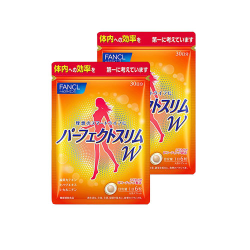 【日本直邮】fancl/无添加 瘦身纤体燃脂丸 180粒 30日份*2