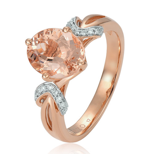 enzo/enzo 经典彩宝系列 18k金摩根石 宝石戒指 戒指 首饰 戒指/指环