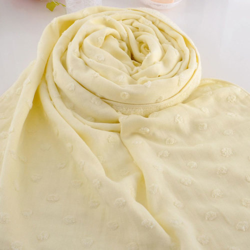 uchino/内野 日本进口小圆点无捻纱小浴巾 黄色 黄色