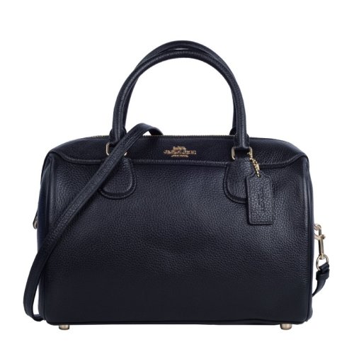 coach/蔻驰 女士大号牛皮斜挎波士顿包