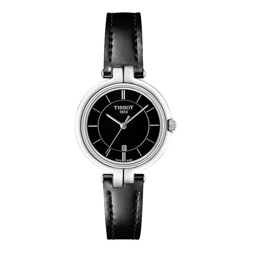 tissot/天梭 瑞士手表 弗拉明戈系列石英机芯皮带女士手表 t094.210.