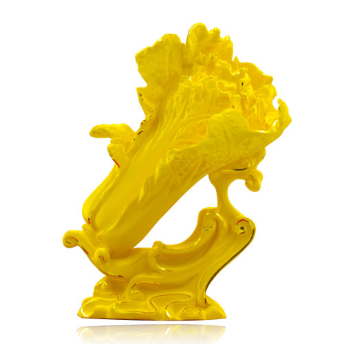 baoyijin/宝易金珠宝 24k黄金(足金)创意白菜摆件 工艺礼品 送客户