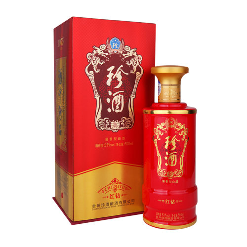 珍酒红钻 53度 500ml*1瓶