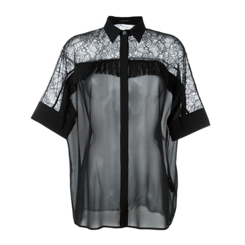 【versace范思哲 女士长袖衬衫】【16春夏清仓折扣】versace/范思哲