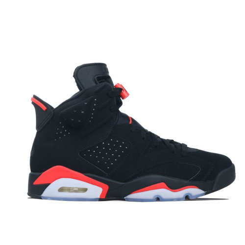 【现货】air jordan 6 aj6 乔6 黑红现货男女款篮球鞋 384665-060 女