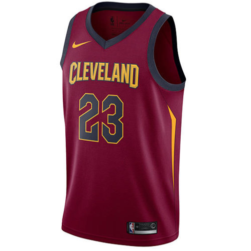 nike耐克 nba jersey 骑士队詹姆斯23号球衣 864467-677
