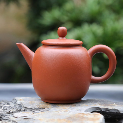 mingdeyuan/明德园 宫灯 紫砂壶 全手工朱泥手拉壶 容量155cc 吴义永