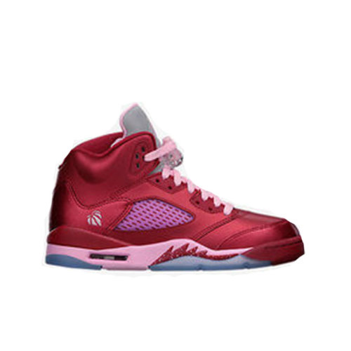 air jordan 5 retro gs aj5情人节篮球鞋女 440892-605