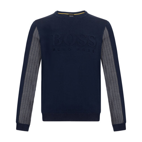 hugoboss/雨果波士男士混纺圆领长袖套头衫50391900