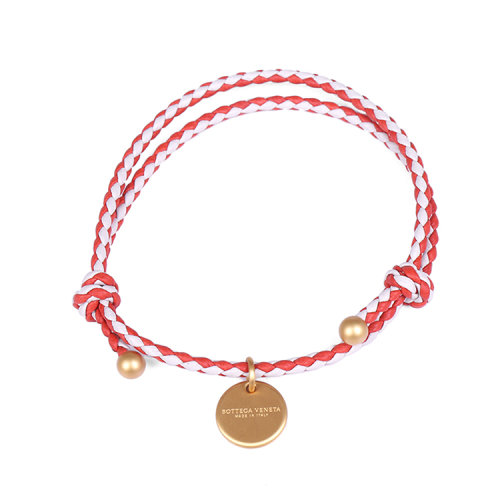 bottega veneta/葆蝶家 19年春夏 手绳 通用 白/红 手链 339580v395a