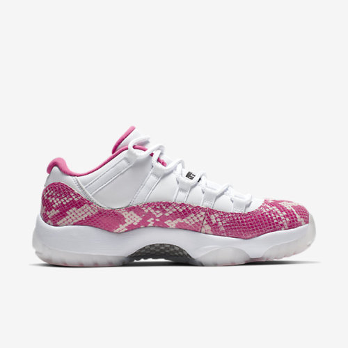 air jordan 11 low "pink snakeskin" aj11粉蛇 ah7860-106