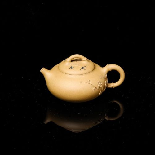 one/只有一个 国工艺吴志华大师手作紫砂壶【梅花】茶壶茶具