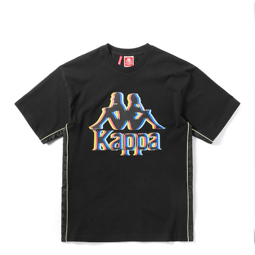 kappa卡帕banda串标情侣男女运动短袖休闲t恤2019新款|kparwtd70m