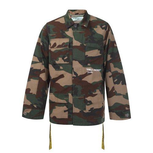 off-white/off-white双黄标迷彩外套男士夹克omel003e180260109901