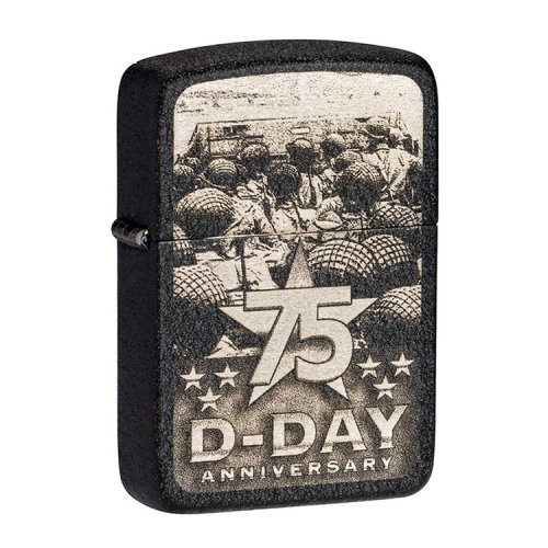 zippo打火机二战诺曼底登陆战役纪念75周年限量版 礼盒装