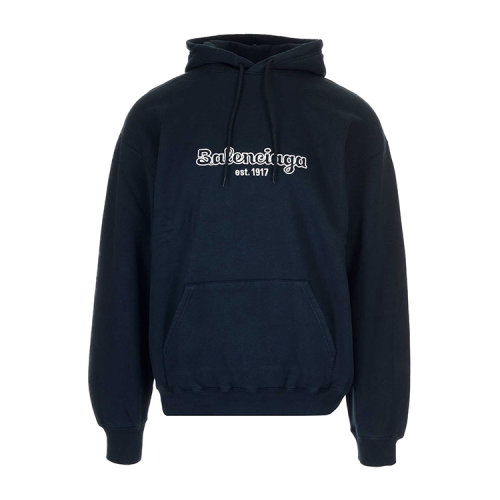 balenciaga/巴黎世家 19年秋冬 服装 套头 男性 连帽 logo 男卫衣