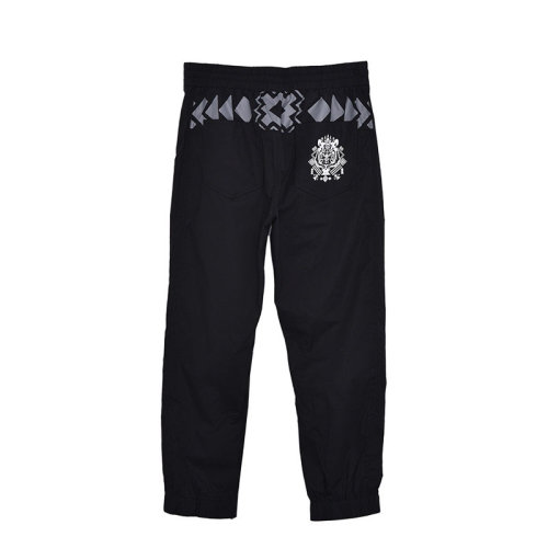 burandoeno/burandoeno 男士休闲裤 潮牌 新品虎头印花休闲裤e19s51m